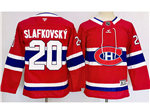 Montreal Canadiens #20 Juraj Slafkovsky Youth Red Jersey