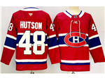 Montreal Canadiens #48 Lane Hutson Red Jersey