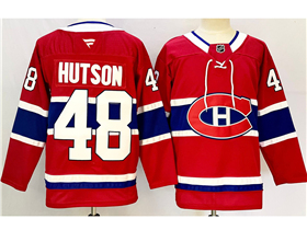 Montreal Canadiens #48 Lane Hutson Red Jersey