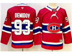 Montreal Canadiens #93 Ivan Demidov Youth Red Jersey