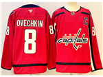 Washington Capitals #8 Alexander Ovechkin Red Jersey