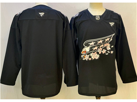 Washington Capitals Black Cherry Blossom Team Jersey