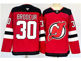 New Jersey Devils #30 Martin Brodeur Red Jersey