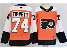 Philadelphia Flyers #74 Owen Tippett Orange Jersey