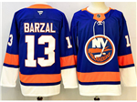 New York Islanders #13 Mathew Barzal Royal Blue Jersey