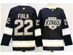 Los Angeles Kings #22 Kevin Fiala Home Black Jersey