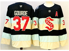 Seattle Kraken #37 Yanni Gourde 2024 Winter Classic Jersey