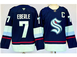 Seattle Kraken #7 Jordan Eberle Navy Jersey