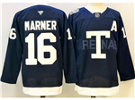 Toronto Maple Leafs #16 Mitchell Marner Navy Heritage Classic Jersey