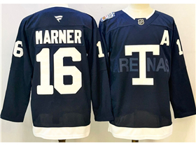 Toronto Maple Leafs #16 Mitchell Marner Navy Heritage Classic Jersey