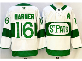 Toronto Maple Leafs #16 Mitchell Marner White Heritage Jersey