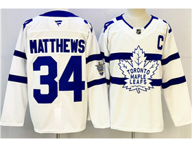 Toronto Maple Leafs #34 Auston Matthews 2018 Stadium Series White Jersey