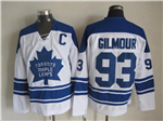 Toronto Maple Leafs #93 Doug Gilmour 1967 CCM Vintage White Jersey