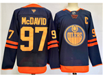Edmonton Oilers #97 Connor McDavid Alternate Navy Jersey