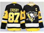 Pittsburgh Penguins #87 Sidney Crosby Black Jersey