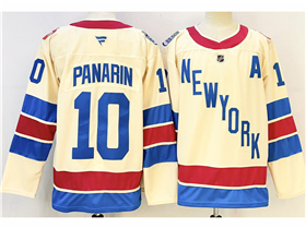 New York Rangers #10 Artemi Panarin 2025-26 Winter Classic Cream Jersey