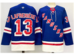 New York Rangers #13 Alexis Lafrenière Royal Blue Jersey