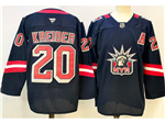 New York Rangers #20 Chris Kreider Navy Reverse Retro Jersey