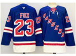 New York Rangers #23 Adam Fox Royal Blue Jersey