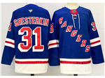 New York Rangers #31 Igor Shesterkin Royal Blue Jersey