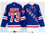 New York Rangers #73 Matt Rempe Royal Blue Jersey