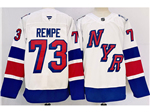 New York Rangers #73 Matt Rempe 2024 Stadium Series White Jersey