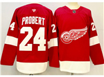 Detroit Red Wings #24 Bob Probert Red Jersey