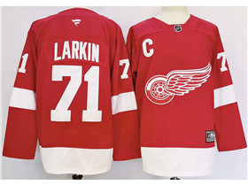 Detroit Red Wings #71 Dylan Larkin Red Jersey