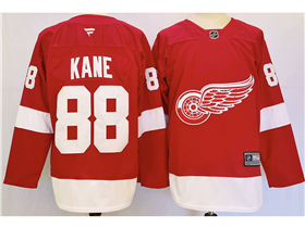 Detroit Red Wings #88 Patrick Kane Red Jersey