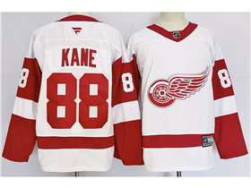 Detroit Red Wings #88 Patrick Kane White Jersey