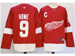 Detroit Red Wings #9 Gordie Howe Red Jersey