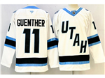 Utah Mammoth #11 Dylan Guenther 2025 White Jersey