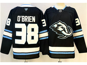 Utah Mammoth #38 Liam O'Brien 2025 Black Jersey