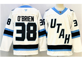 Utah Mammoth #38 Liam O'Brien 2025 White Jersey