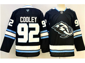 Utah Mammoth #92 Logan Cooley 2025 Black Jersey