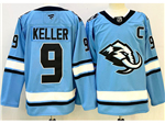 Utah Mammoth #9 Clayton Keller 2025 Light Blue Jersey