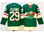 Minnesota Wild #29  Marc-Andre Fleury Green Jersey
