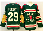 Minnesota Wild #29  Marc-Andre Fleury Green Winter Classic Jersey