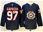 Minnesota Wild #97 Kirill Kaprizov Navy Native American Heritage Day Jersey