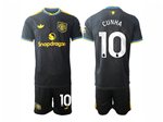 Manchester United F.C. 2025/26 3rd Black Soccer Jersey with #10 Cunha Printing