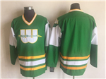 New England Whalers Vintage CCM Green Team Jersey