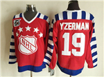 NHL 1992 All Star Game Campbell #19 Steve Yzerman CCM Vintage Jersey