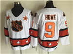 NHL 1980 All Star Game #9 Gordie Howe CCM Vintage Jersey