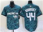 American League Seattle Mariners #44 Julio Rodríguez Teal 2023 MLB All-Star Game Jersey