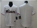 Miami Marlins White Cool Base Team Jersey