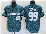 American League New York Yankees #99 Aaron Judge Teal 2023 MLB All-Star Game Limited Jersey