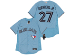 Toronto Blue Jays #27 Vladimir Guerrero Jr. Alternate Powder Blue Flex Base Jersey