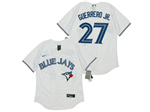 Toronto Blue Jays #27 Vladimir Guerrero Jr. White flex Base Jersey