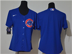 Chicago Cubs Women's Blue Cool Base Team Jersey