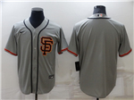 San Francisco Giants Gray Cool Base Team Jersey